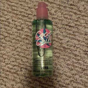 PINK Victoria's Secret Coco Chill Body Oil - Green & Pink